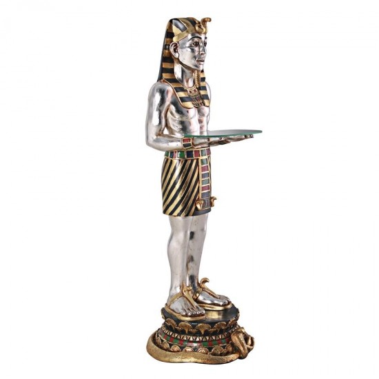 Design Toscano Egyptian Pharaohs Faithful Servant Table