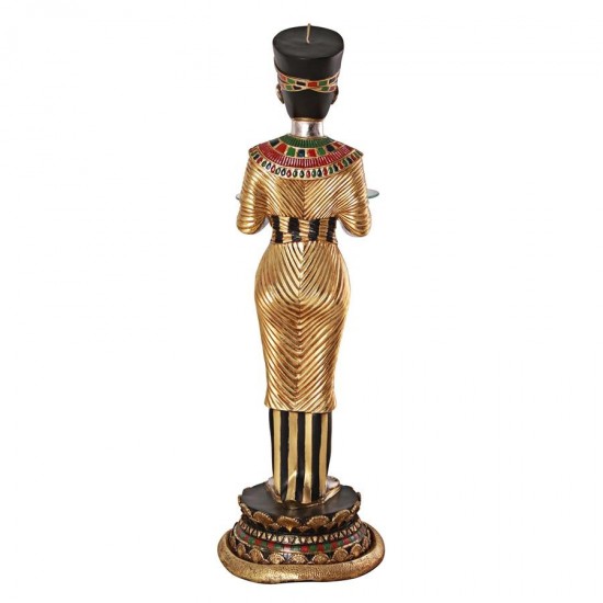 Design Toscano Egyptian Queens Faithful Servant Table