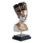 Design Toscano Egyptian Queen Nefertiti Bust On Mount