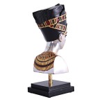 Design Toscano Egyptian Queen Nefertiti Bust On Mount