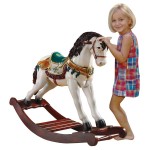 Design Toscano Victorian Carousel Rocking Horse Statue