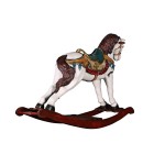 Design Toscano Victorian Carousel Rocking Horse Statue