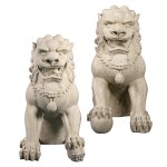 Design Toscano Male And Female Foo Dogs