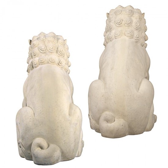 Design Toscano Male And Female Foo Dogs