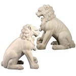 Design Toscano Male And Female Foo Dogs