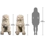 Design Toscano Male And Female Foo Dogs