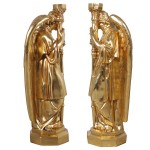 Design Toscano S/2 Padova Golden Guardian Angels