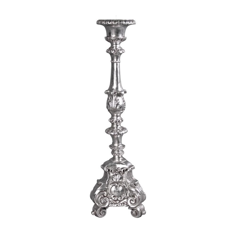 Design Toscano Grande Scroll Footed Candlestick