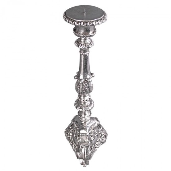 Design Toscano Grande Scroll Footed Candlestick