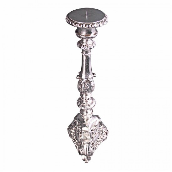 Design Toscano Grande Scroll Footed Candlestick