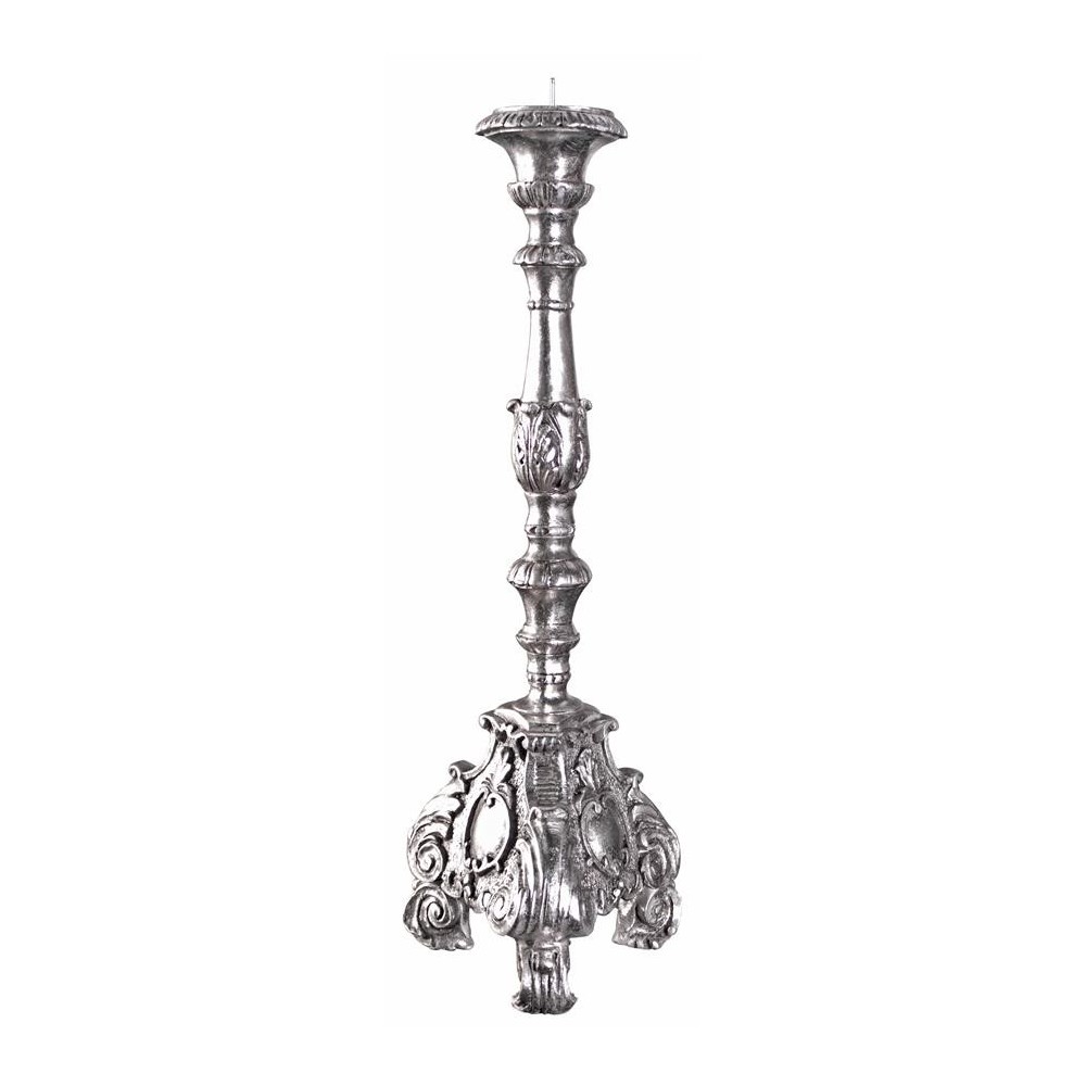 Design Toscano Medium Scroll Footed Candlestick