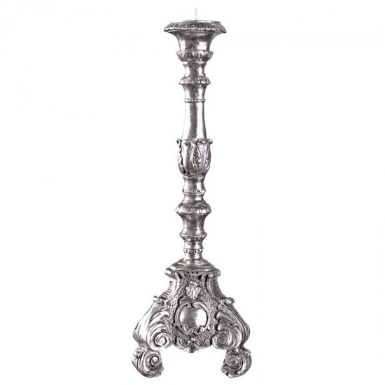 Design Toscano Medium Scroll Footed Candlestick