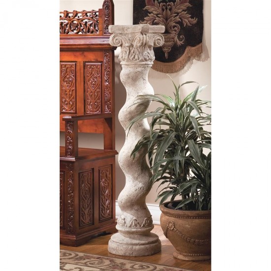 Design Toscano Capitoline Barley Twist Column