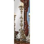 Design Toscano Large Scroll Footed Candlestick