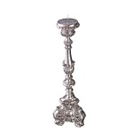 Design Toscano Large Scroll Footed Candlestick