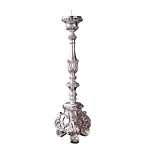 Design Toscano Large Scroll Footed Candlestick