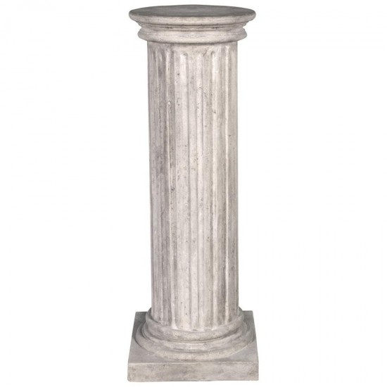 Design Toscano Large Greek Fluted Plinth