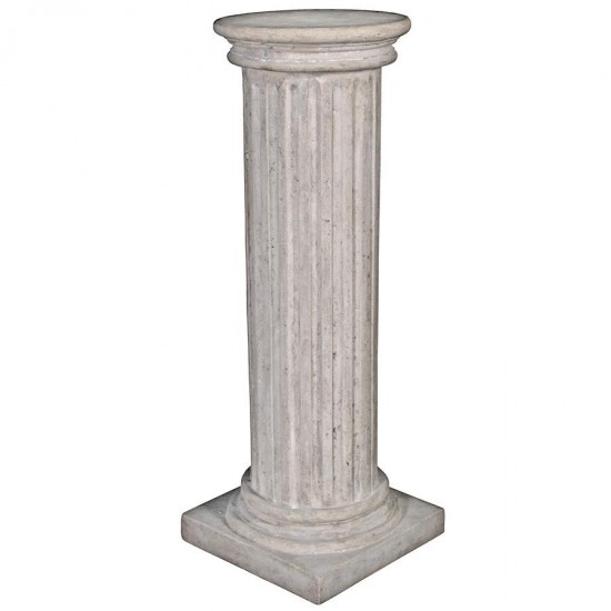 Design Toscano Large Greek Fluted Plinth