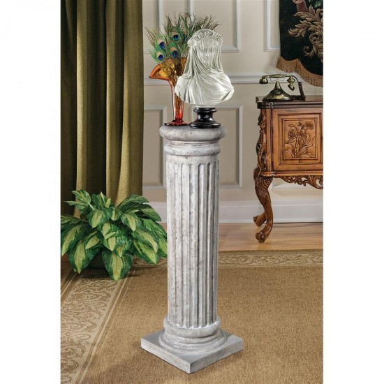 Design Toscano Medium Greek Fluted Plinth