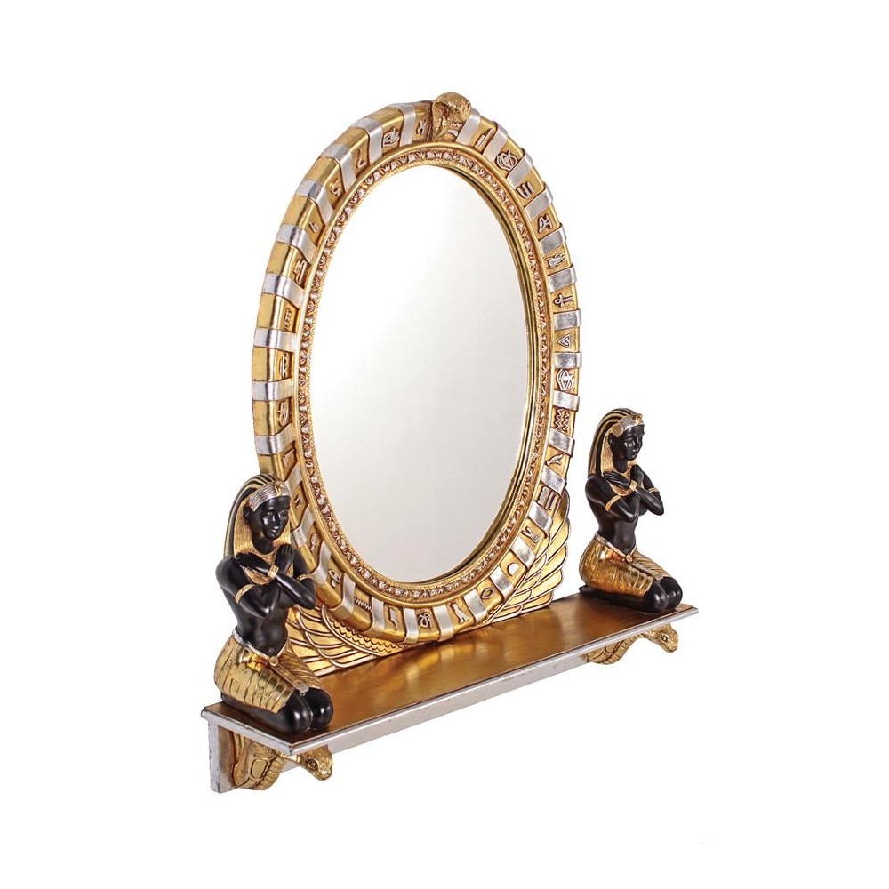 Design Toscano King Amenhotep Egyptian Vanity Mirror