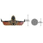Design Toscano Egyptian Goddess Of Halwan Frieze