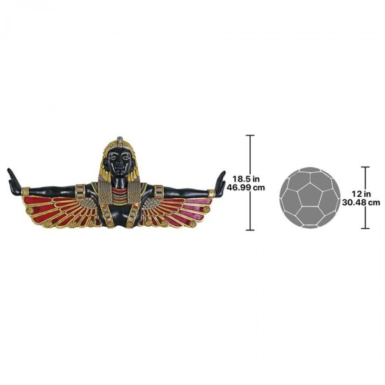 Design Toscano Egyptian Goddess Of Halwan Frieze