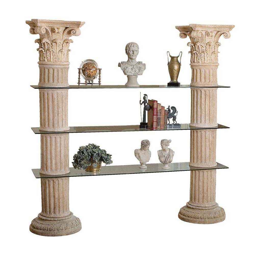 Design Toscano Columns Of Corinth Shelves