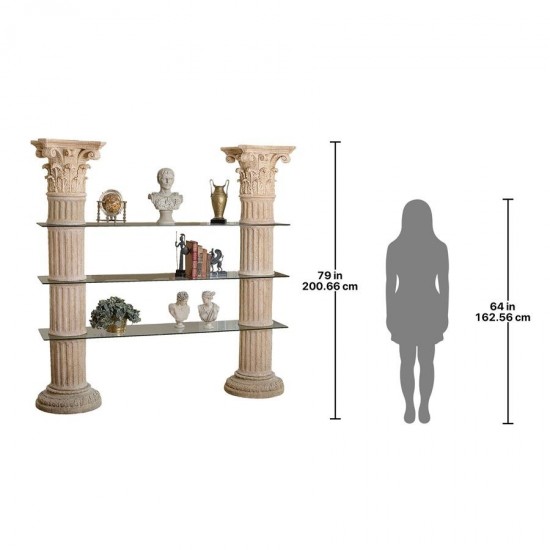 Design Toscano Columns Of Corinth Shelves