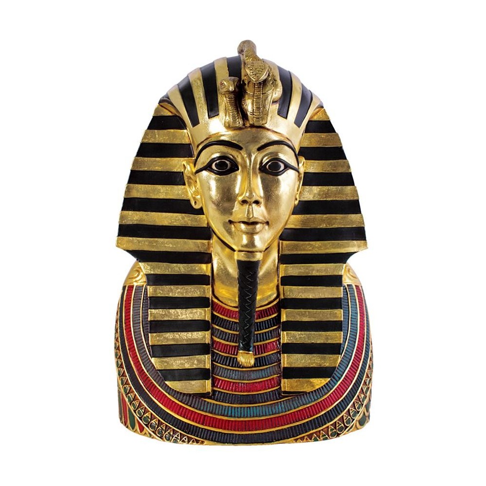 Design Toscano Golden Shroud Of Tutankhamen Bust