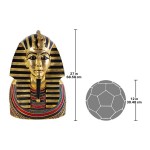 Design Toscano Golden Shroud Of Tutankhamen Bust