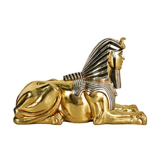 Design Toscano Grand Gilded Egyptian Sphinx