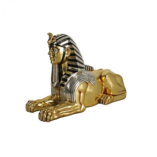 Design Toscano Grand Gilded Egyptian Sphinx