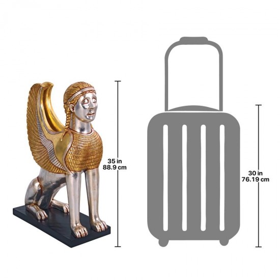 Design Toscano Egyptian Sphinx Of Naxos Statue