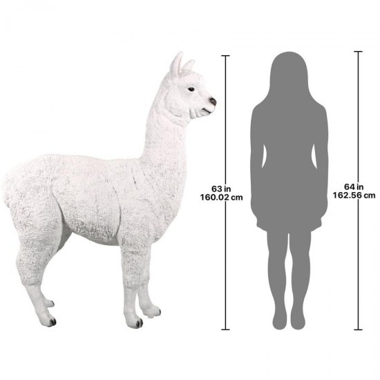 Design Toscano Giant Alpaca Statue