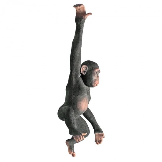 Design Toscano Hanging Chimp Jungle Monkey Statue