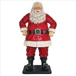 Design Toscano Large Jolly Santa Claus Statue