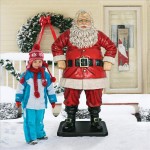 Design Toscano Large Jolly Santa Claus Statue