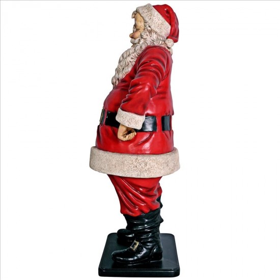 Design Toscano Large Jolly Santa Claus Statue