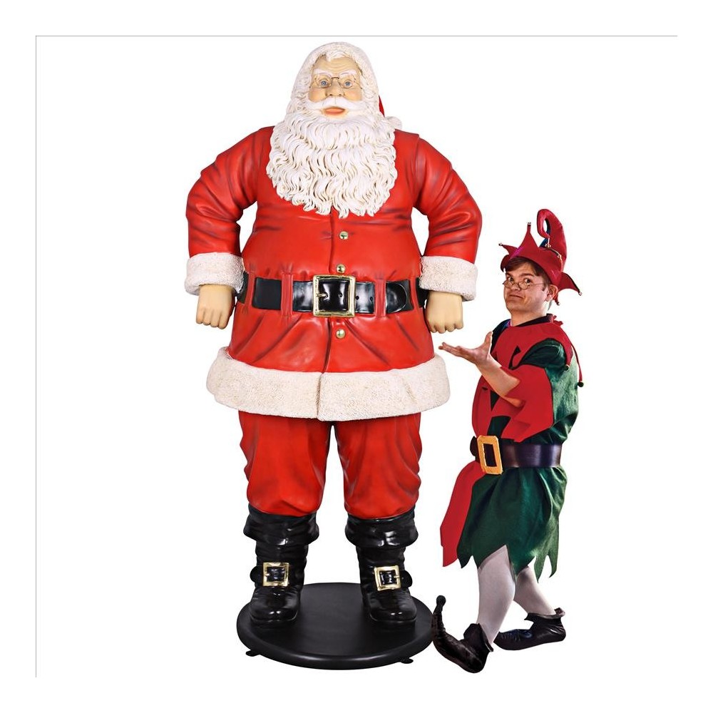 Design Toscano Grande Jolly Santa Claus Statue Design Toscano Grande Jolly Santa Claus Statue