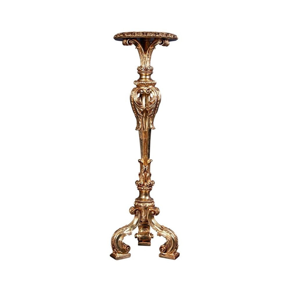 Design Toscano Gladstone Manor Torchiere Pedestal