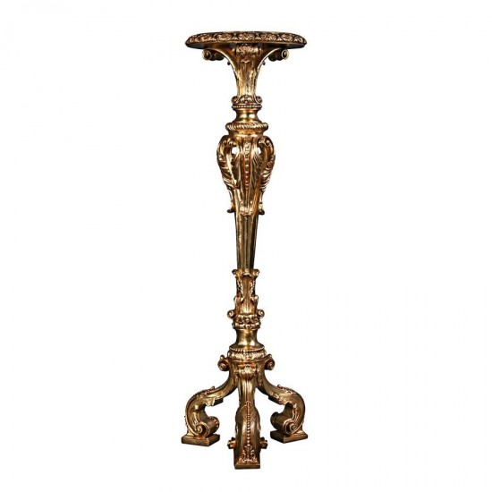 Design Toscano Gladstone Manor Torchiere Pedestal