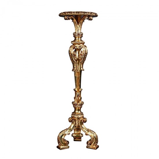 Design Toscano Gladstone Manor Torchiere Pedestal