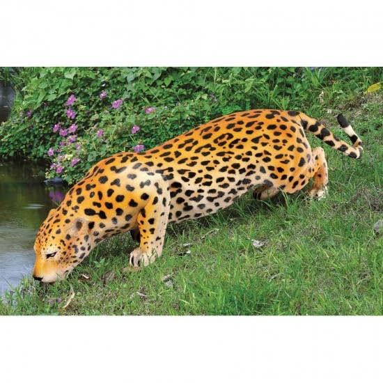 Design Toscano Prowling Spotted Jaguar Statue