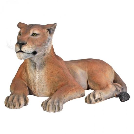 Design Toscano Grand Scale Lioness Lying Down Statue