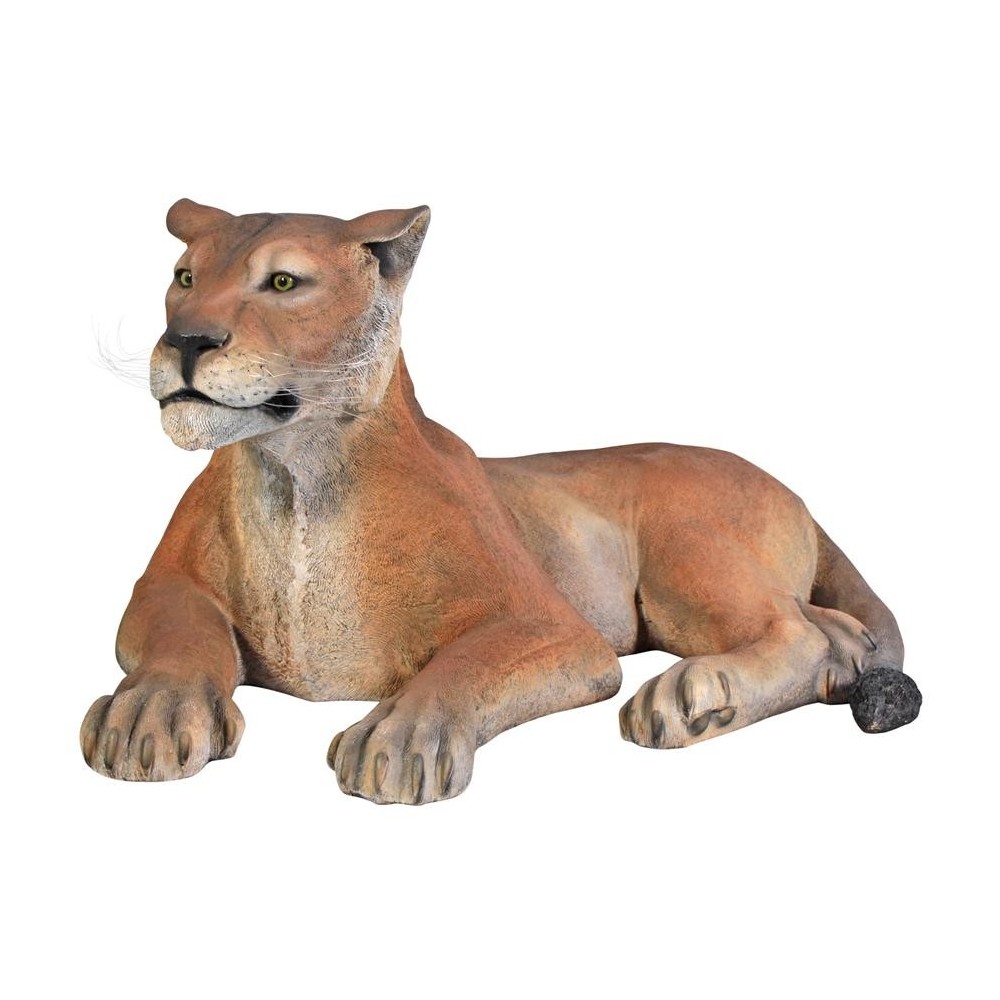 Design Toscano Grand Scale Lioness Lying Down Statue