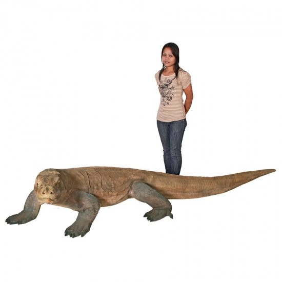 Design Toscano Life Size Komodo Dragon Statue