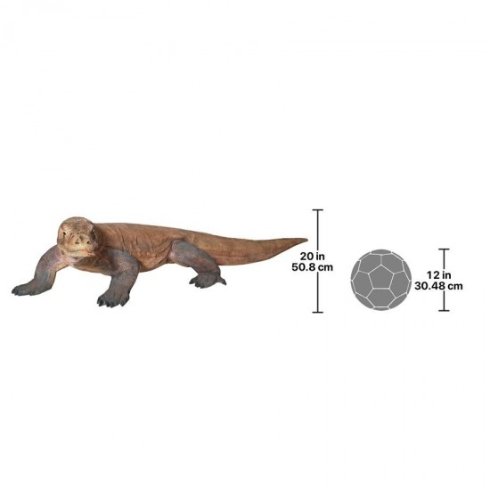 Design Toscano Life Size Komodo Dragon Statue