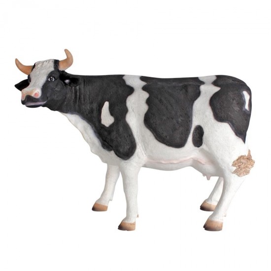 Design Toscano Holstein Cow Scaled Statue