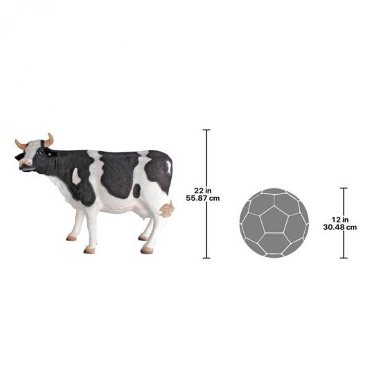 Design Toscano Holstein Cow Scaled Statue