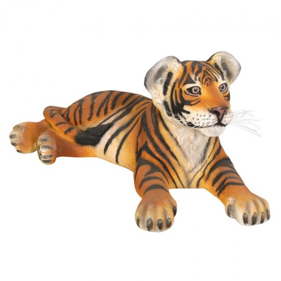 Design Toscano Lying Down Tiger Cub